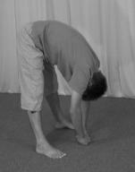 Yoga Hand to Floor pose
