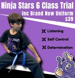 Kids Trial Classes - 6 classes only $19:50 AND we will gift you a free uniform to keep Thornbury Kickboxing Classes and Lessons