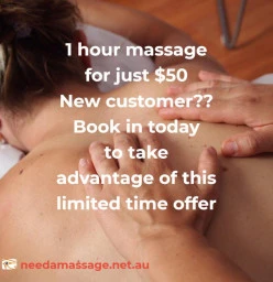 1 hour introductory massage for $50 only Warnbro Remedial Massage