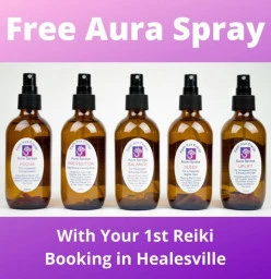 Free Aura Spray with your 1st Reiki Session Healesville Reiki