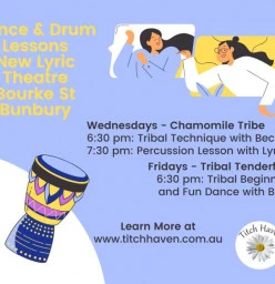 Tribal Dance and Drum Classes Bunbury Aromatherapy