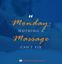 10% off any massage every Monday Warnbro Remedial Massage