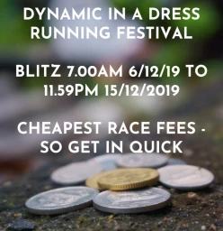 Blitz Entry Free for Dynamic in a Dress Edge Hill Running Coaches
