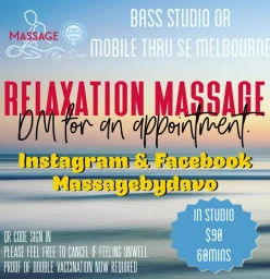 Mention this listing and get $10 off first massage Bass Traditional Massage